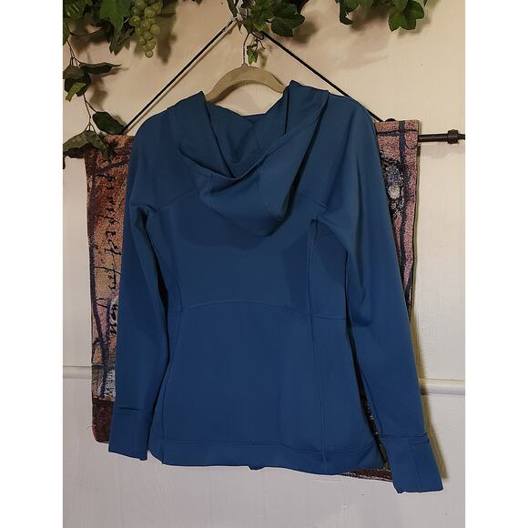 Lululemon Asymmetrical Zip Jacket cobalt blue size 8 - Picture 2 of 4